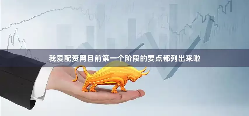 我爱配资网目前第一个阶段的要点都列出来啦